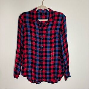 Lucky Brand Back Overlay Shirt S
